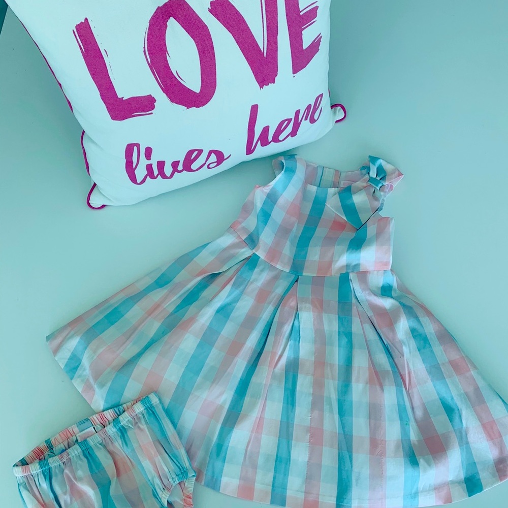 Janie and Jack silk dress